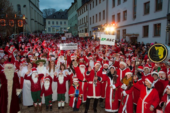 Weihnachtsmännertreffen