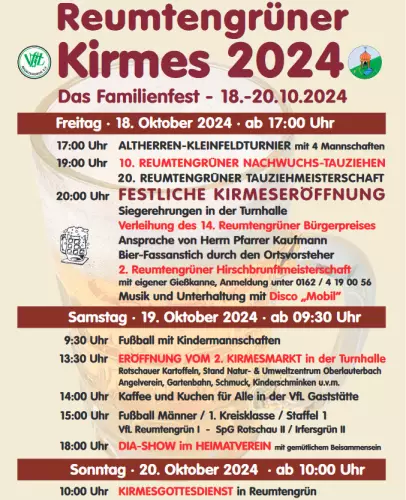 Kirmes Reumtengrün